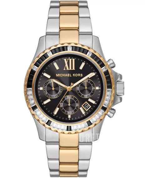 michael kors everest chronograph watch silver color|Michael Kors Everest.